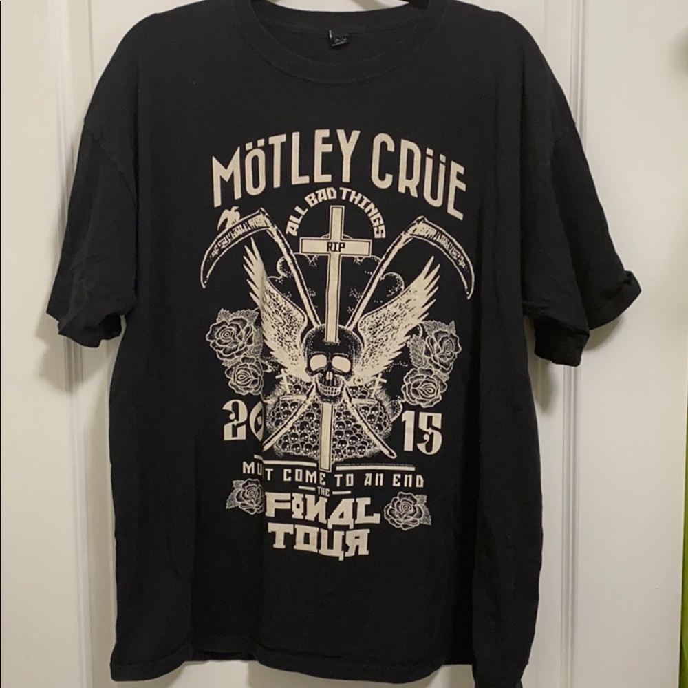 Motley Crue 2015 Tour T Shirt